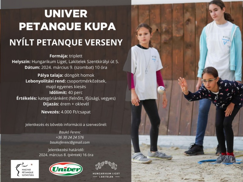 Nyílt petanque verseny