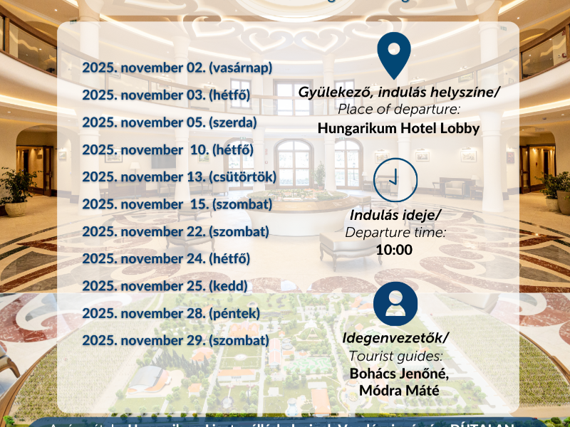 2025. Novemberi körbevezetés