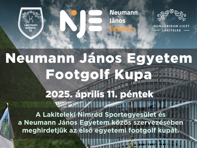 Neumann János Egyetem Footgolf Kupa 2025