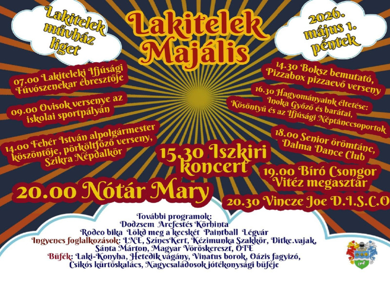 Majális Lakiteleken – élmények karnyújtásnyira a Hungarikum Hoteltől