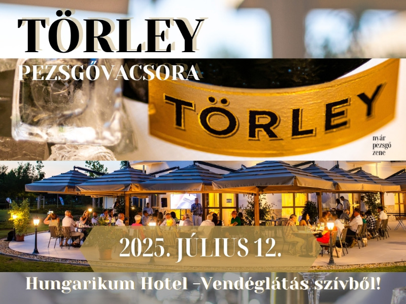 Törley pezsgővacsora