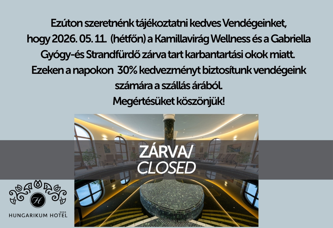 Tájékoztatás karbantartásról!