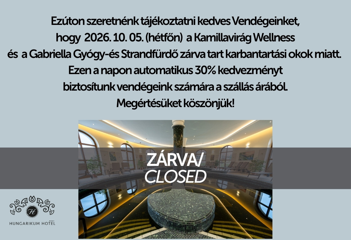 Tájékoztatás karbantartásról!