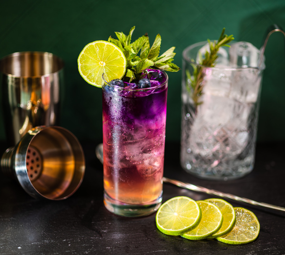 Summer cocktail menu